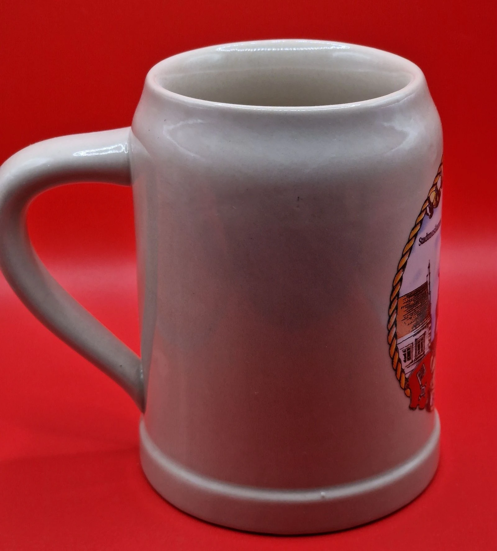 Jarra de cerveja de cerâmica Domex de Bremen Alemanha de 0,5 litros – photo 2
